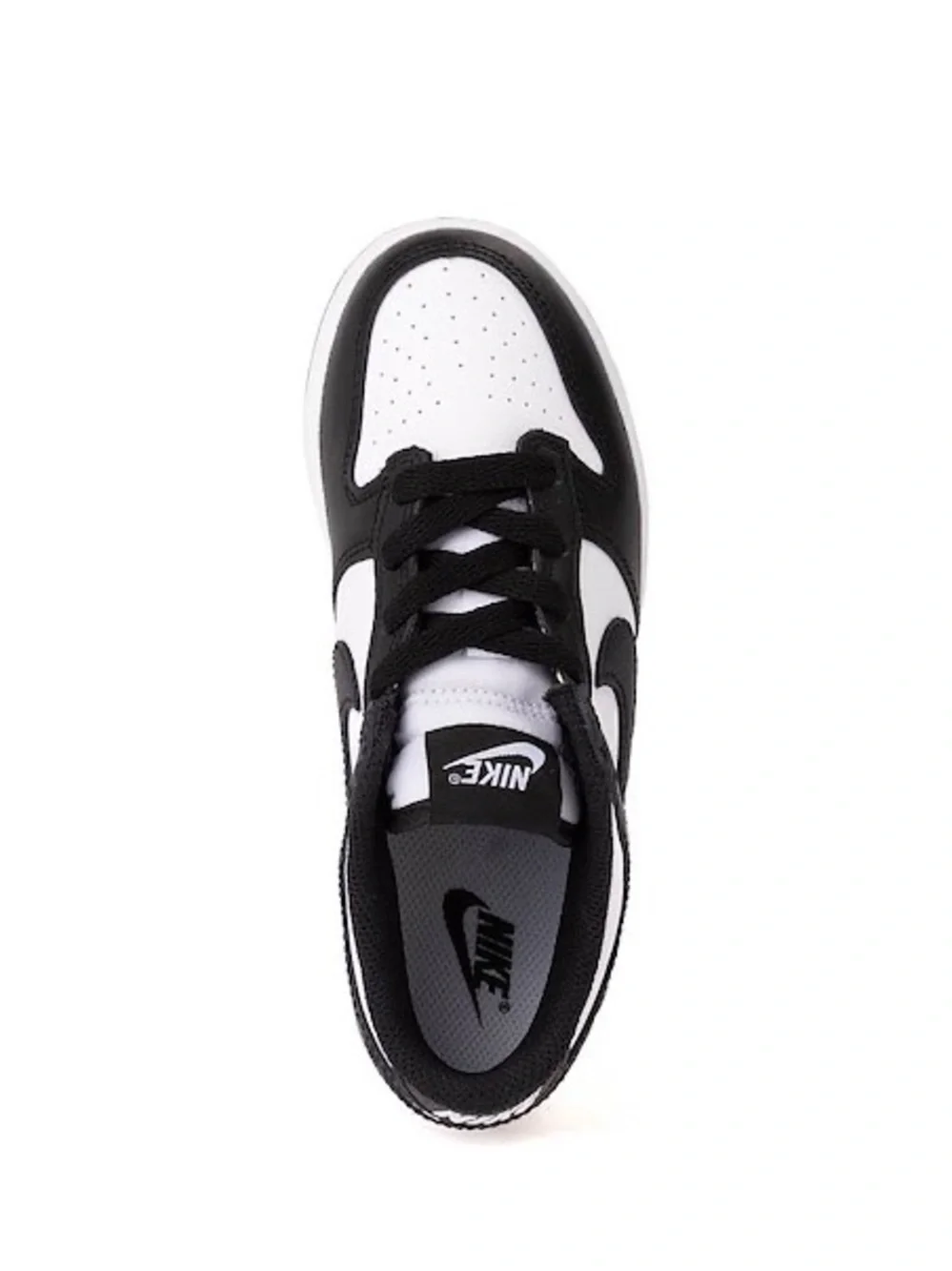 Nike Black & White Low-Top Court Sneaker